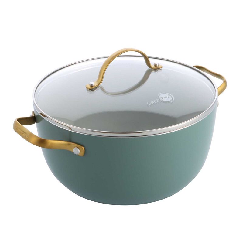 Greenpan Padova 6 (10) Piece PFAS Free Cookset - Smokey Blue image number 2